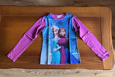 Tričko anna a elsa ľadové kráľovstvo 134/140, disney,134