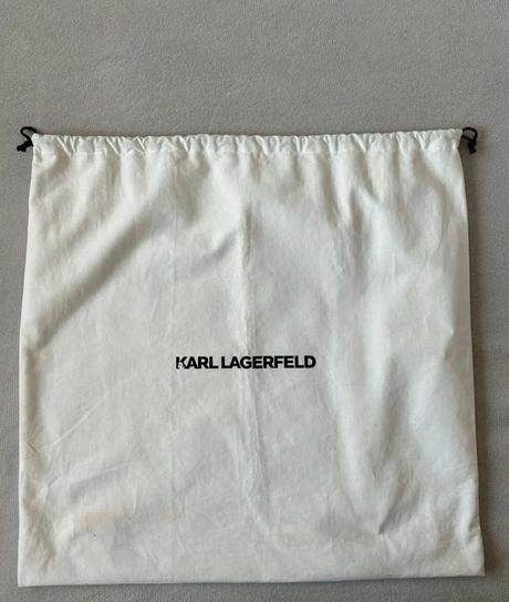Karl lagerfeld k/stone tote bag čierna, karl lagerfeld