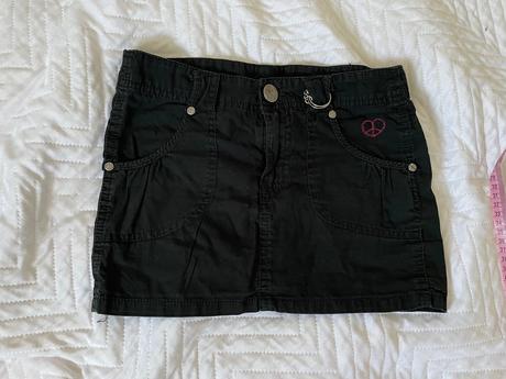 Čierna mini sukňa 134, crashone,134