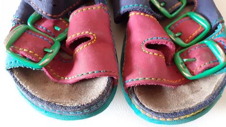 Sandálky kožené, v.21, vn.dĺžka 13,5cm, 21