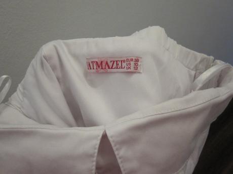 Biele saty bez rukavu, 36