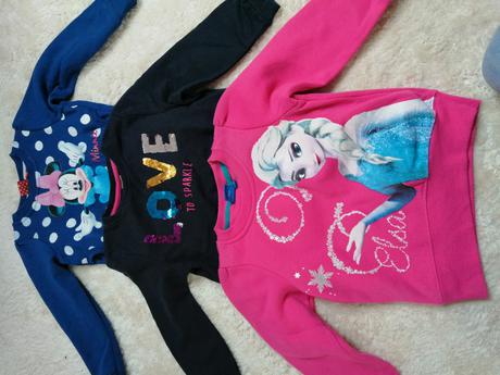 Mikiny 3ks, disney,98