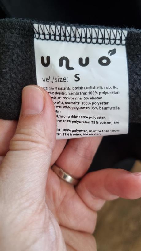 Unuo, dámsky softshellový kabát s flisom, unuo,s