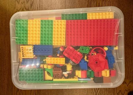 Originál lego duplo, veľký mix 8 kg,