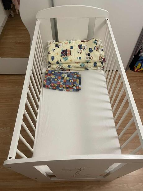 Detská postieľka, šírka (cm): 60,dĺžka (cm): 120