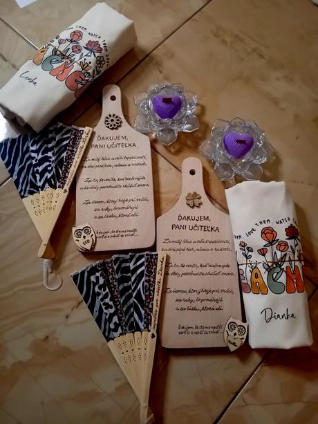 Darčekový set - pani učiteľke, 