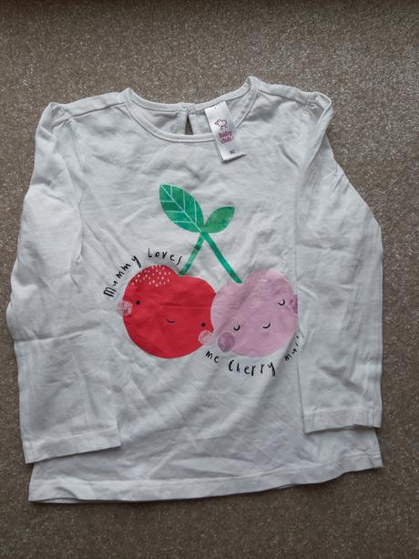 Tricko dlhy rukav - nove, baby club,92