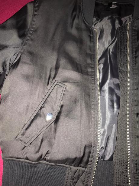 Sivá bomber bunda, h&m,s