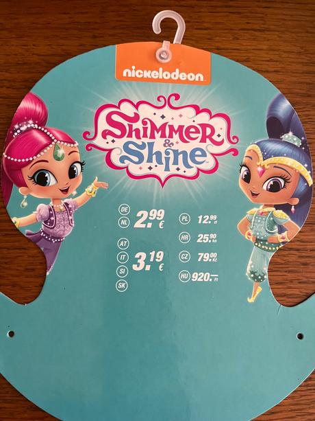 Nákrčník - multifunkčná šatka shimmer & shine, nickelodeon