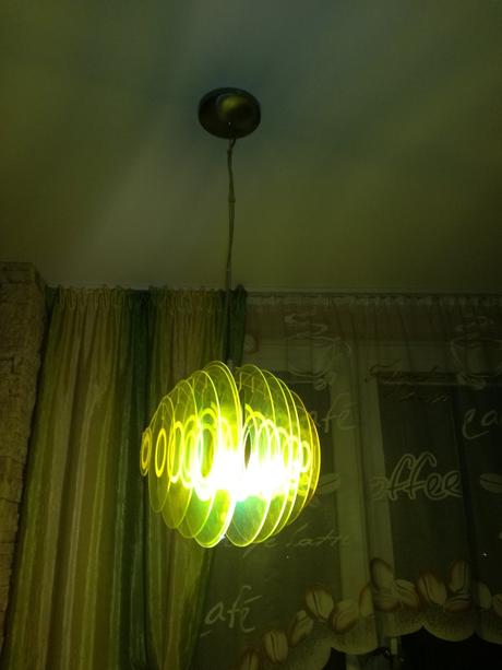 Dizajnový luster zelený,