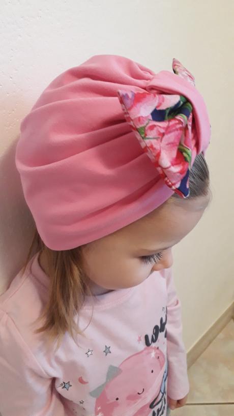 Turbanová čiapka s mašlou, <50