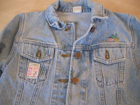 Dievčenská riflová bunda, 134/140, 134