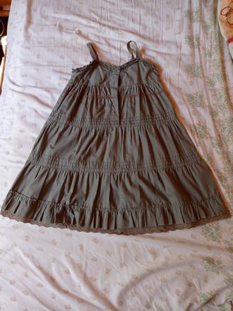 Šaty bavlnené, 128