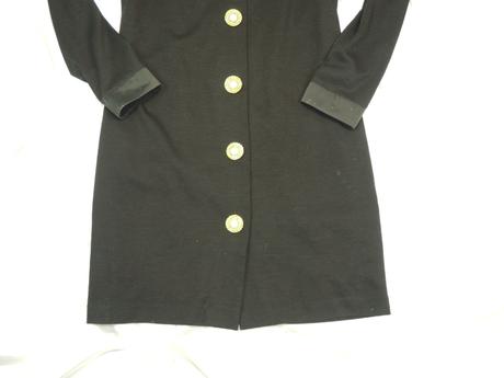 Luxusné vintage vlnené šaty, 38