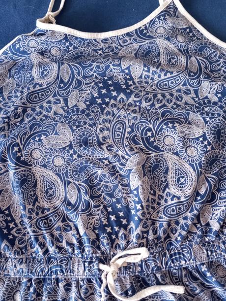 Overal kvetinkovy, xl