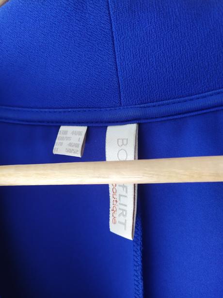 Modré šaty xxl, 46