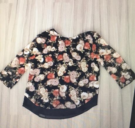 Kvetovaná blúzka zn. mango, mango,xs