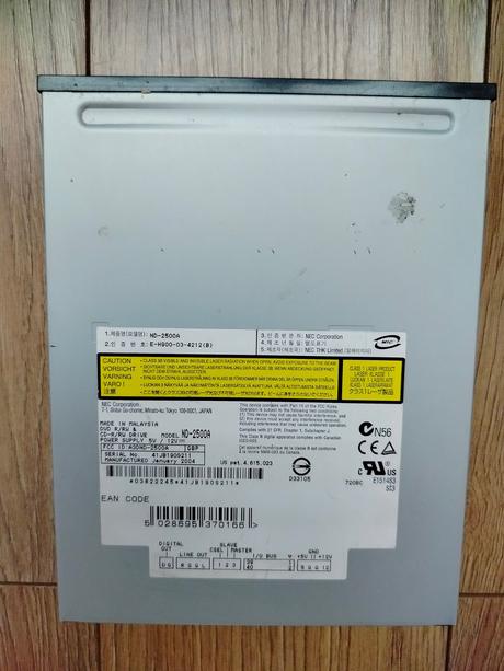 Dvd vypalovačka nec, 