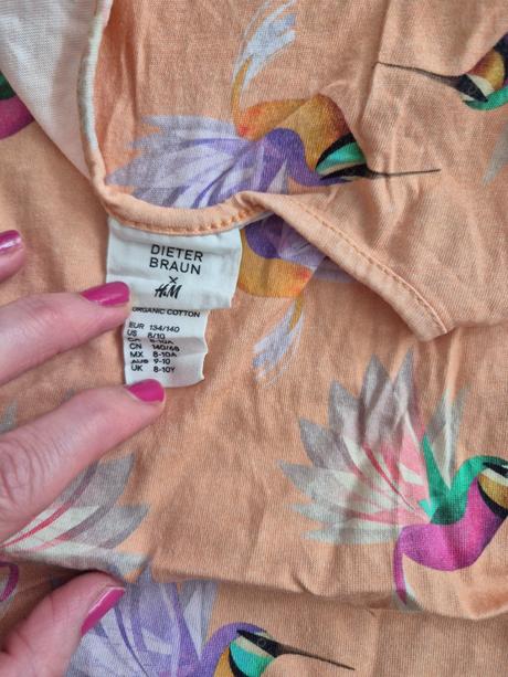 Letné šaty, h&m,134