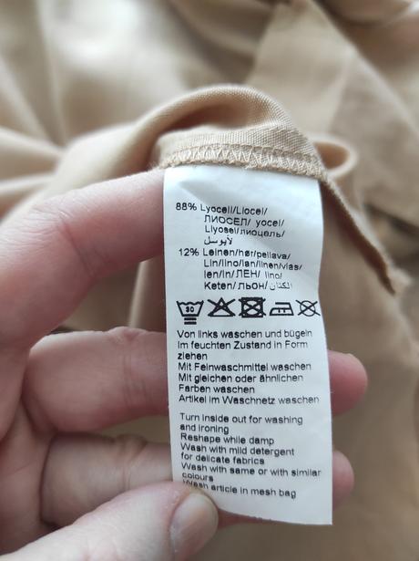 Lyocel/ľanové šaty heine, 44