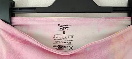 Ružové legíny, reebok,s