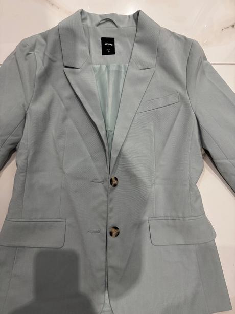 Bledomodré dámske sako, sinsay,s