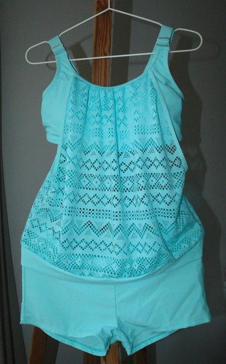 Tankiny so žakárovým tielkom swim lushoire / shein, m
