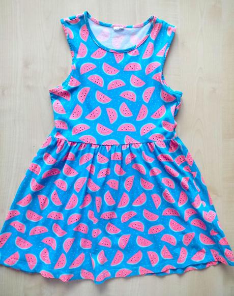 Melónikové šaty, h&m,122