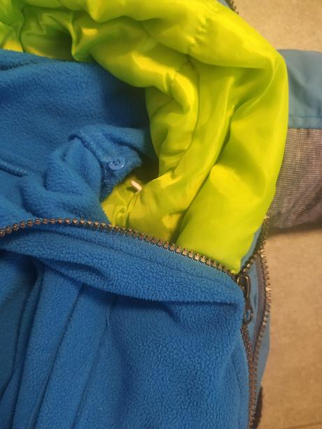 Zimná bunda (tenšia bunda + mikina), kiki&koko,98