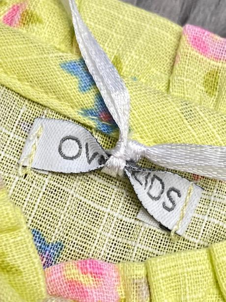 Dievčenská kvetovaná košeľa overkids (1-3 mes.), 56 / 62