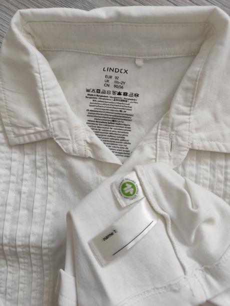 Košeľa dlhý rukáv lindex, lindex,92