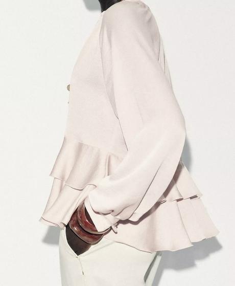 Ružová blúzka zara, zara,s