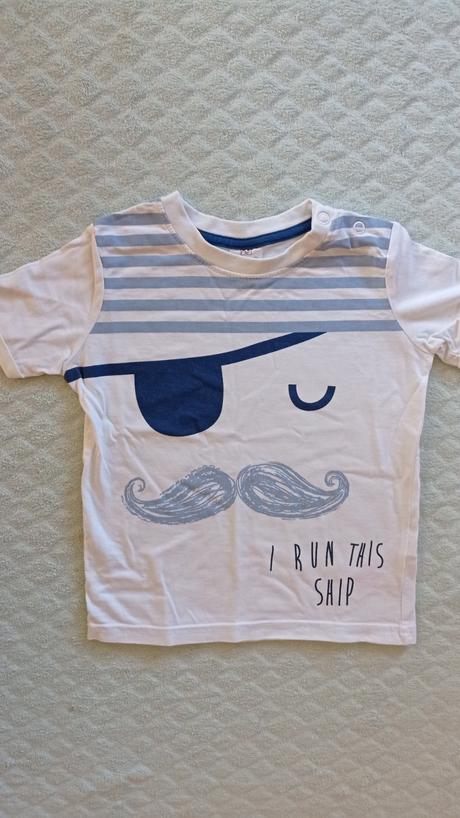 Námornícke tricko, pirat, f&f,80