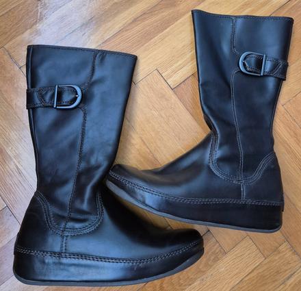 Kožené čižmy fitflop, 40