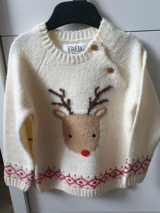 Vianočný sveter, f&f,92