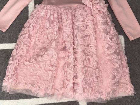 Šaty h&m ružové v.122/128 top stav, h&m,128