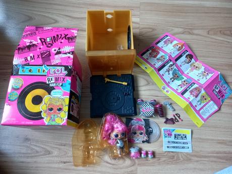 Akcia lol remix hair flip bábika, 