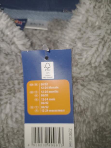 Mikina - nová, lupilu,92