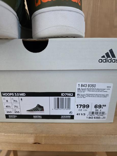 Tenisky adidas v. 41, adidas,41