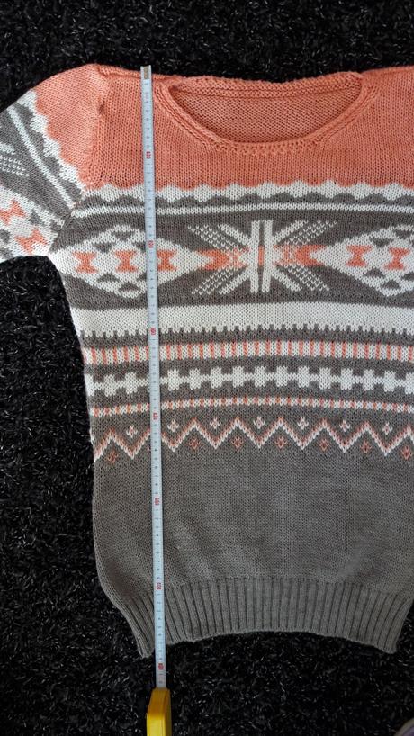 Pletený pulóver, m