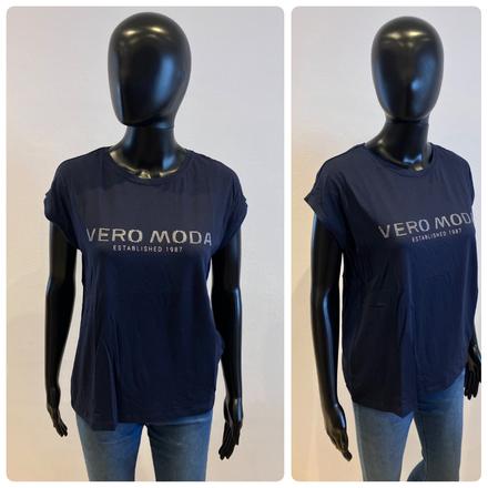 Dámske tričko s kamienkami vero moda (xs), vero moda,xs