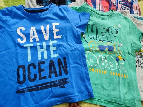 Balík tričiek 4 ks + košeľa, 104–116