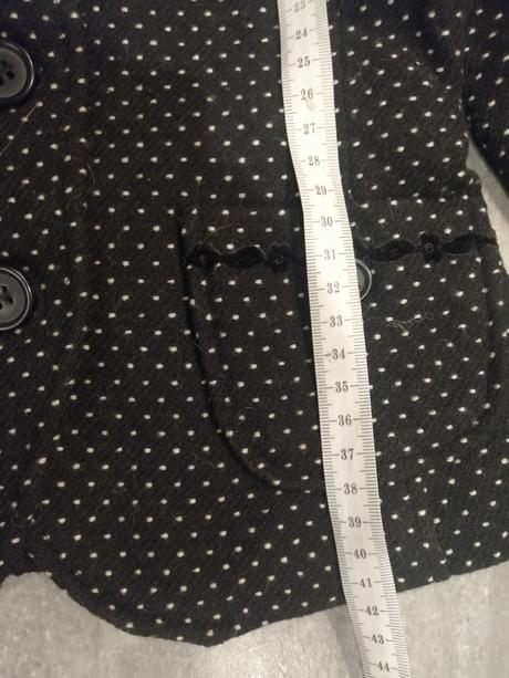 Sako bodkované benetton v 104-110,4 r., benetton,104