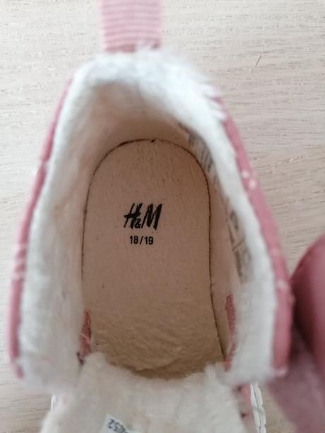 Prechodné minnie topánočky, h&m,18