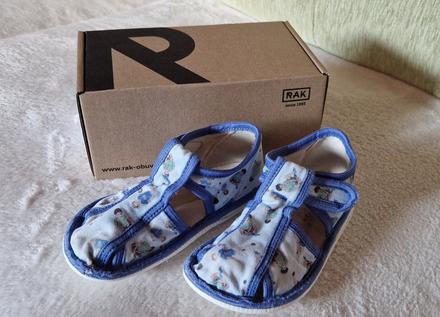 Papučky rak, v.24, rak,24