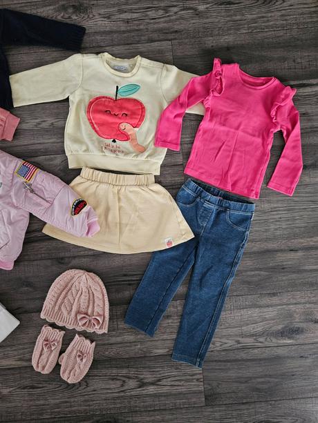 Jesenné oblečenie pre dievčatko 98, 86–98