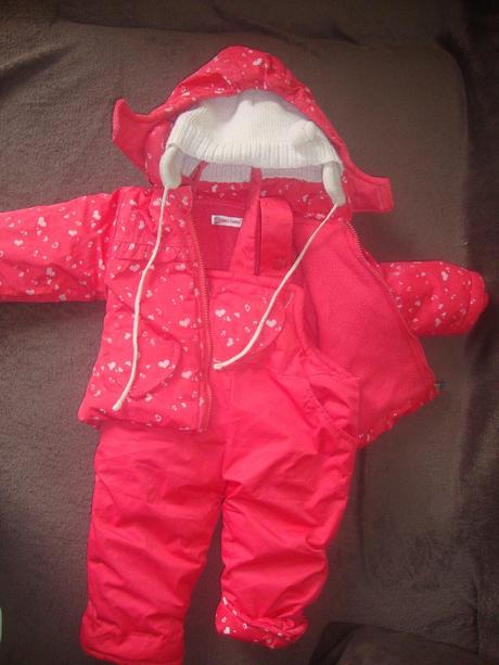 Zimná súprava/komplet na sánkovačku+ čiapočka, 86