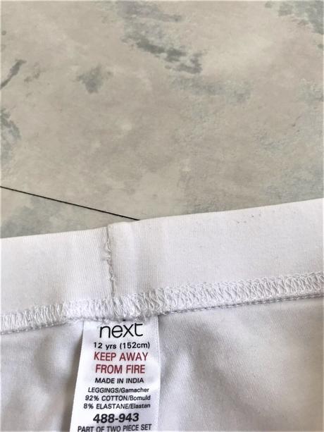 Kvalitné 3/4 legíny, next,152