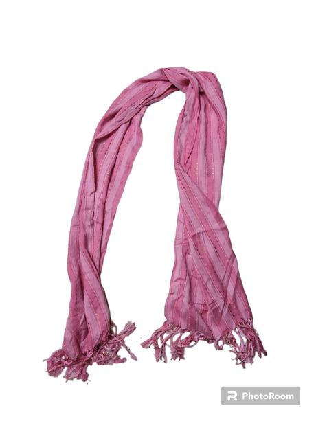 Dámska podlhovastá šatka so strapcami, l