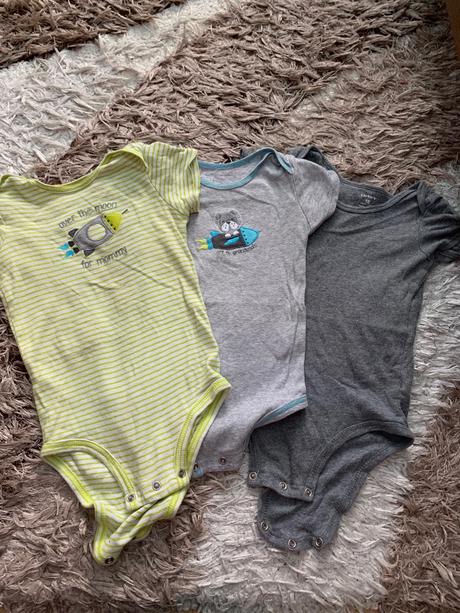 3krat body s kratkym rukavom, carter's,86